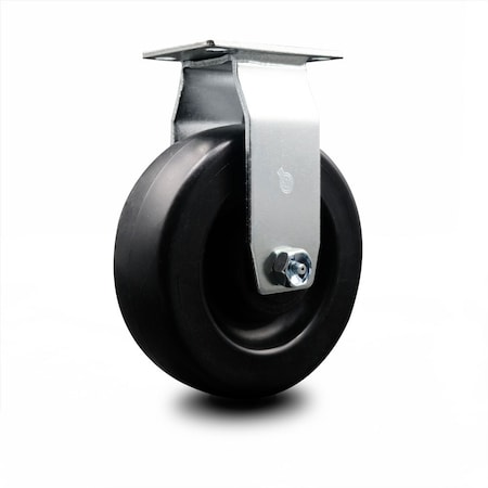 Service Caster 6 Inch Polyolefin Wheel Rigid Caster with Ball Bearing SCC-20R620-POB